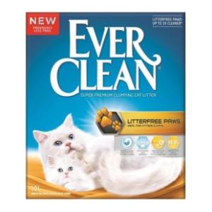EVERCLEAN Litterfree paws posip za dugodlake mačke 10l