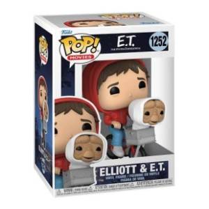 Figura ET Eliott with ET in bike basket FUNKO