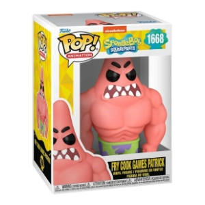 Figura Patrick Fry Cook Games Spongebob Squarepants FUNKO