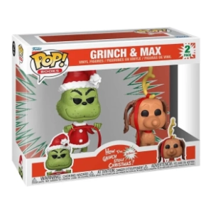 Figura Grinch & Max How Grinch Stole Christmas FUNKO