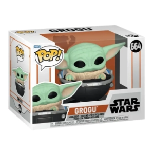 Figura Grogu in hovering pram Star Wars FUNKO