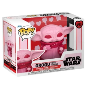 Figura Grogu with cookies Star Wars Valentines FUNKO