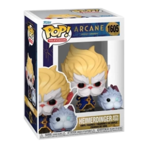Figura Heimerdinger with Poro Arcane League Of Legends FUNKO