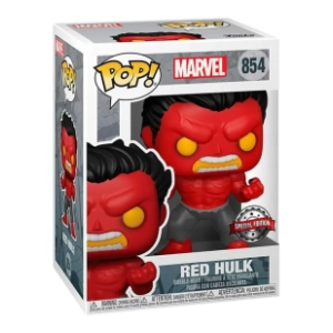 Figura Red Hulk Marvel - Hulk FUNKO