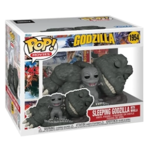 Figura Sleeping Godzilla with Minilla FUNKO