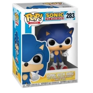 Figura Sonic with ring Sonic The Hedgehog FUNKO