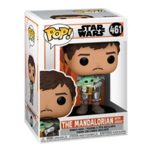 Figura The Mandalorian with Grogu Star Wars FUNKO 461