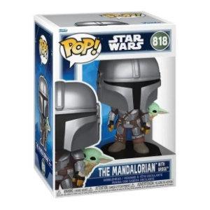 Figura The Mandalorian with Grogu Star Wars FUNKO