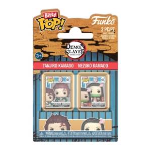 Figure bitty Tanjiro And Nezuko Demon Slayer FUNKO