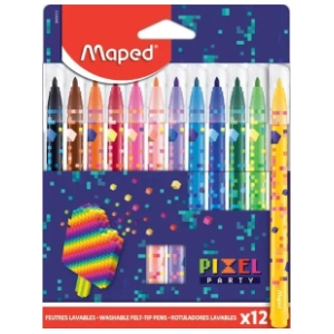 Flomasteri MAPED pixel 12kom