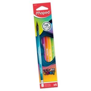 Grafitna olovka sa gumicom MAPED energy 6kom