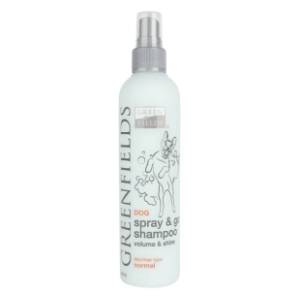 GREENFIELDS Spray & go šampon za suvo kupanje pasa 250ml
