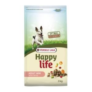 HAPPY LIFE Adult mini hrana za pse jagnjetina 3kg