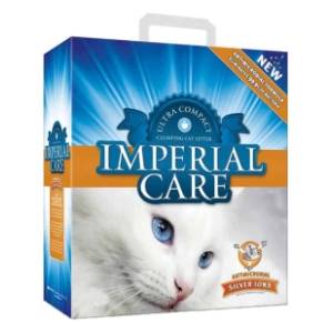 IMPERIAL CARE Clumping silver lons posip za mačke 6l