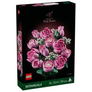 LEGO Botanical Collection buket ružičastih ruža 10374