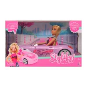 Lutka u automobilu 31cm STYLIFY