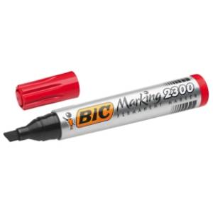 Marker BIC permanent 2300 kosi crveni 1kom