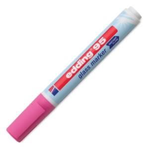 Marker EDDING za staklenu tablu E-95 1.5-3mm roze 1kom