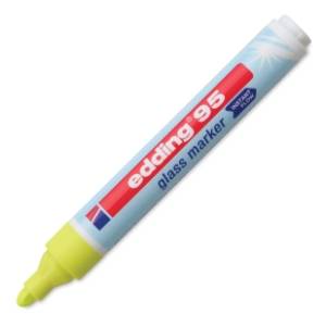 Marker EDDING za staklenu tablu E-95 1.5-3mm žuti 1kom