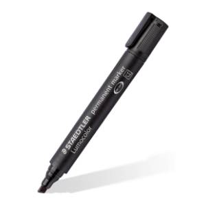 Marker STAEDTLER lumo kosi crni 1kom