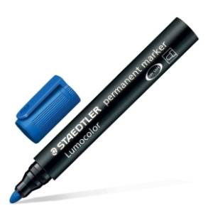 Marker STAEDTLER lumo obli plavi 1kom