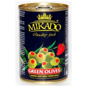 MIKADO zelene masline čili 280g