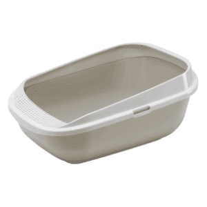 MODERNA Large comfy cat posuda za posip sa ramom siva