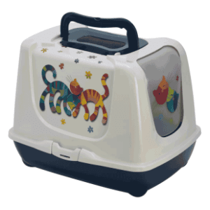 MODERNA Trendy cat friends forever toalet sa filterom plavi