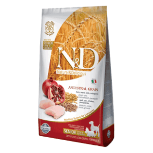 N&D Low grain medium mini senior piletina i nar 2,5kg