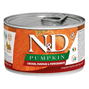N&D Pumpkin mini adult hrana za pse bundeva i piletina 140g