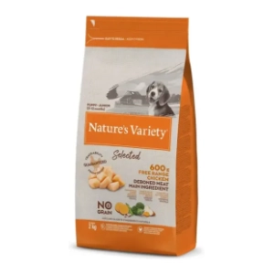 NATURES VARIETY Selected junior hrana za pse piletina 2kg