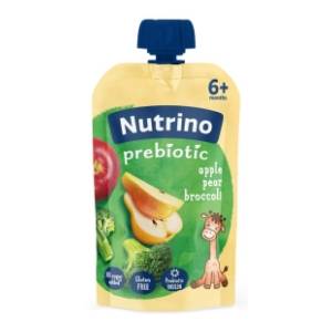 NUTRINO probiotik voćni pire jabuka kruška brokoli 100g