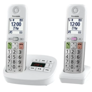 PANASONIC KX-TGU432EXW Duo beli bežični fiksni telefon