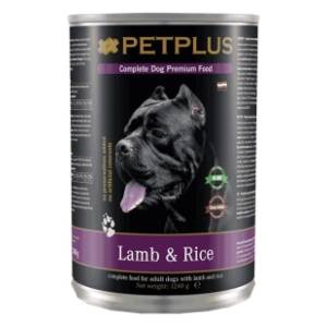 PET PLUS hrana za pse jagnjetina i pirinač 1,24kg