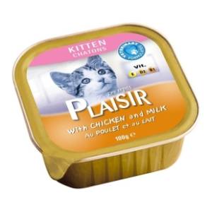 PLAISIR Kitten pašteta za mačke 100g