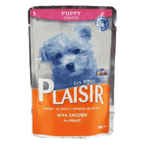PLAISIR Puppy sos za pse piletina 100g