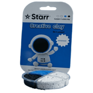 Plastelin STARR Clay set svemirac 4 boje 63g