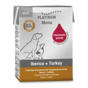PLATINUM Dog menu hrana za pse mangulica i ćuretina 185g