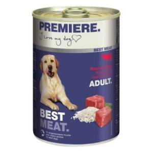 PREMIERE Best meat adult hrana za pse govedina pirinač 400g
