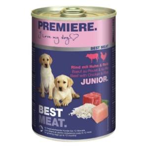 PREMIERE Best meat junior hrana za pse govedina piletina 800g