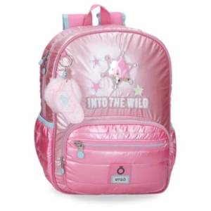 Ranac za školu ENSO Into the wild 38cm pink