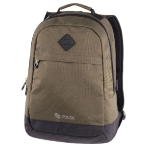 Ranac za školu PULSE Bicolor olive green