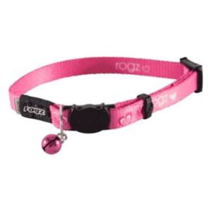 ROGZ Kiddy cat pink hearts ogrlica za mace