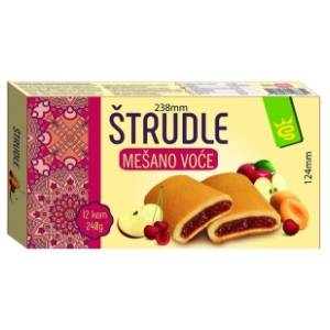 Štrudla SO TASTY mešano voće 240g