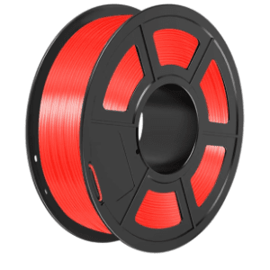 SUNLU PLA 1,75 mm Transparent Red 3D filament