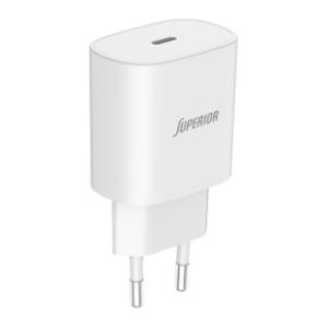 SUPERIOR punjač CO-DC24 25W PD USB-C beli