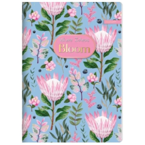 Sveska A5 karo ILIJANUM bloom 52lista 1kom