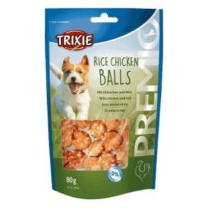 TRIXIE Premio poslastica za pse loptice piletina pirinač 80g