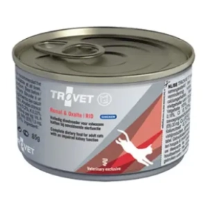 TROVET Renal & oxalate hrana za mačke piletina 100g