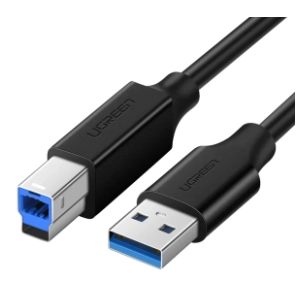 UGREEN konverter kabl USB-A 3.0 na USB-B 3.0 (m/m) US210 1m crni